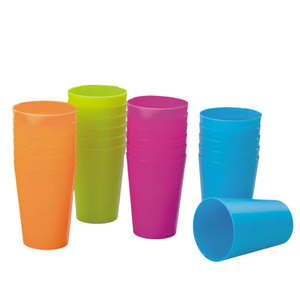HAIXING 6pcs 230ml Tasse à café multifonctionnelle en <span class=keywords><strong>plastique</strong></span> givré <span class=keywords><strong>non</strong></span> <span class=keywords><strong>jetable</strong></span> Tasse - Product Image 4