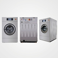 Mesin Cuci Ekstraktor Otomatis Suspensi Ringan 12kg 30kg 50kg, Mesin Cuci Laundry Komersial Tugas Berat untuk Hotel
