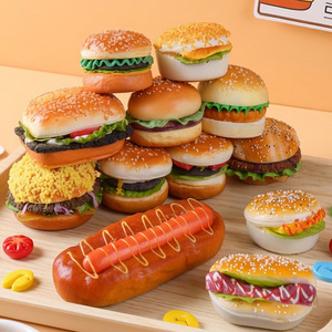 Modelo <span class=keywords><strong>de</strong></span> Hamburguesa Simulada, Hamburguesa <span class=keywords><strong>de</strong></span> Res, Muslos <span class=keywords><strong>de</strong></span> Pollo Fritos, Alas <span class=keywords><strong>de</strong></span> Pollo, Decoraciones <span class=keywords><strong>de</strong></span> Pan, Accesorios <span class=keywords><strong>de</strong></span> Fotografía, Juguetes - Product Image 1