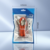 Kabel Data Tiga-dalam-Satu Siap Pakai dengan Konektor Mini USB/Micro USB dan Type-C, Mendukung Pengisian Daya Super Cepat 120W
