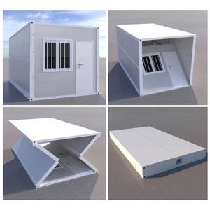 Casa Contenedor Plegable de Bajo Costo, Diseño Moderno Impermeable para Edificio de Oficinas, Casas Contenedor Portátiles de Lujo - Product Image 2