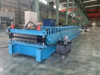 Petit pain ondulé de panneau de toit de tôle d'IBR formant la machine prix de machine de rouleau de feuille de tuile de mur de toit acier de Double couche