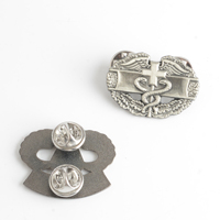 Pins de revers en métal 3D traditionnels personnalisés, plaqués antique, badges personnalisés, emblèmes d'aile, souvenirs, décorations textiles, cadeaux, logos personnalisés