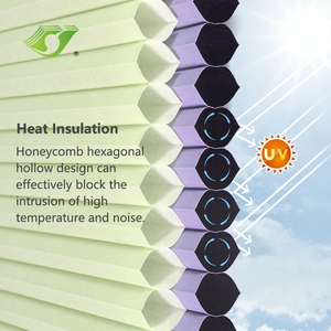 Hướng dẫn sử dụng ngày và đêm tổ ong Rèm cho cửa sổ bóng râm kiểm soát ánh sáng cách nhiệt noiseproof hai lớp dù để che nắng rèm cửa - Product Image 4