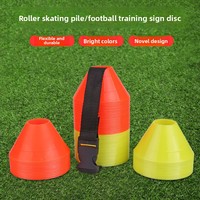 Cônes de marquage pour entraînement de football, obstacles pour patinage à roulettes, pylônes de patinage, mini-cônes de marquage, barils de marquage en PE