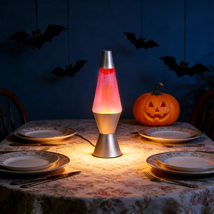 ขวดโคมไฟ LED ขนาดเล็กรูปภูเขาไฟลาวาแมงกะพรุน - Product Image 1