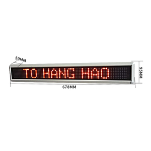 [Tùy chỉnh riêng] LED chương trình Logo Dot ma trận bảng tin 12 V LED logo lập trình hoạt động máy tính là thuận tiện - Product Image 6