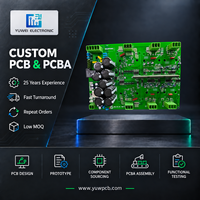 PCBA HDI avec vias aveugles enterrés, finition ENIG pour modules articulés de robots collaboratifs, assemblage de circuits imprimés, service PCBA tout-en-un