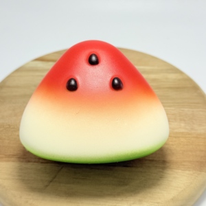 CHENXI Pu Watermelon Wet Soft <b>Squeeze</b> Toy Fruit Slow Rebound Toys Kids Kawaii Fidget Novelty Vent Toy - Product Image 2