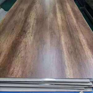 Contreplaqué mélaminé stratifié double face couleur bois grain 18 mm 1220X2440 mm de qualité meuble pour meubles - Product Image 1