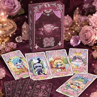 Fabricant professionnel à 100 % : Jeu de cartes Oracle et de Tarot imprimées couleur or, 350 g/m², personnalisées, pour la création de cartes familiales et de cartes de jeu de société