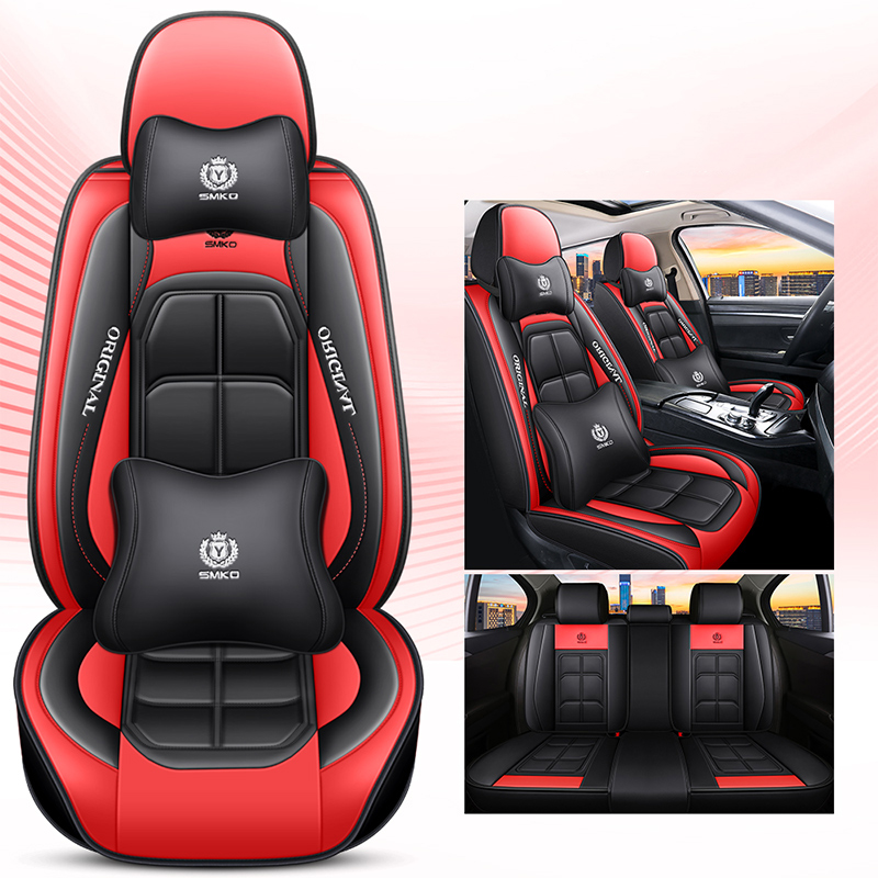 Sports Style Car Cover Four Seasons Wear Resistant Leather Universal 5 Seats Bahrain