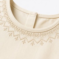Robe midi décontractée en coton doux lavé pour femme, col rond, style néerlandais moderne minimaliste, chic d'Amsterdam, personnalisable avec logo