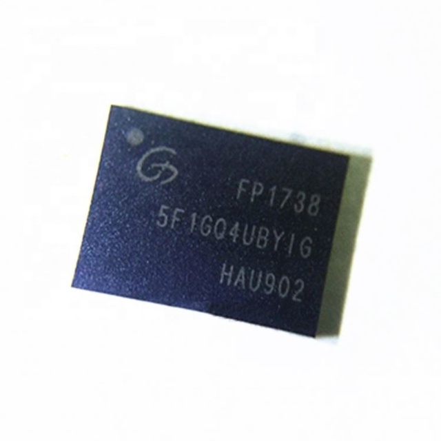 Shenzhen Qihuawei Original NAND memory IC chip GD5F1GQ4UBYIG SPI NAND FLASH 1Gb 1.65V-2.0V WSON8
