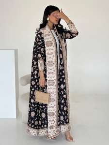 Miyake <strong>Open</strong> <strong>Abaya</strong> 2026 Pleated Large Size Modest Coat Style Long Robe Pour Femme Casual Muslim Elegent Abayas Designing Clothes - Product Image 1