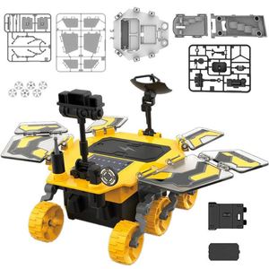 Zhorya Kids Diy 46PCS Science Experiment Robot Engineering Building Kits Solar Powered Car Toys - Product Image 2