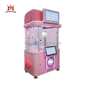 Zuckerwatte-Verkaufs automat Hochwertige kommerzielle Zuckerwatte-Maschine zum Verkauf Neuankömmling Automatische Baumwolle zur Verfügung gestellt