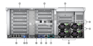 Samsung — serveur DL580, Gen10, 8164, 4P, 256GB-<span class=keywords><strong>R</strong></span>, P408i-p 8SFF, 4x1600W PS - Product Image 2