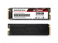 SSD internal TXRUI OEM 256GB M.2 NVMe PCIe 3.0, solid state drive OEM untuk laptop dan desktop, peningkatan SSD dengan casing plastik.