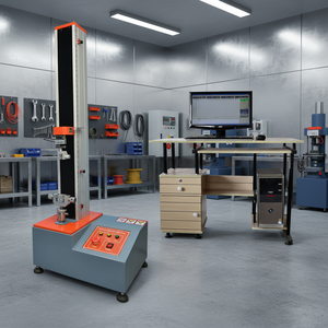 Machine d'essai de traction ASTM EN ISO, machine d'essai de décollement, machine d'essai de résistance à l'étanchéité des barrières flexibles, machine d'essai de traction monocolonne, prix usine - Product Image 5