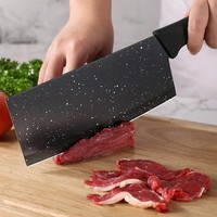 Offre Spéciale 6 pièces exclusif en acier inoxydable revêtement en marbre ensemble de couteaux de cuisine de qualité supérieure pour vos besoins de cuisine