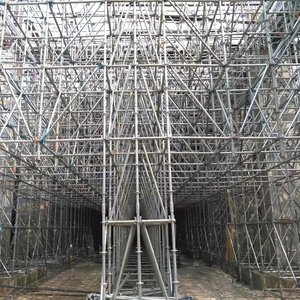Complete Metal Ringlock Scaffolding Galvanized Building 48/60MM Ring Lock Scaffold - Product Image 1