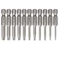 Embout de tournevis Torx magnétique en acier S2 OEM pour usage professionnel, industriel et bricolage