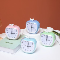 Réveil à quartz analogique classique avec logo personnalisé horloge de table bon marché avec batterie pour chambre à coucher sommeil du matin formateur affichage numérique