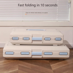 Sac à dos de <span class=keywords><strong>transport</strong></span> <span class=keywords><strong>pour</strong></span> animaux de compagnie, pliable, respirant, réglable, écologique, en plastique, motif solide, bouton, capacité de 15 kg, chiens, <span class=keywords><strong>chats</strong></span> - Product Image 3