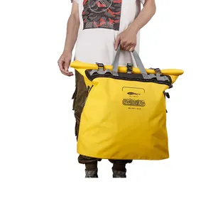 Bolsa de viagem esportiva à prova d' água, saco duffle de grande capacidade 45l para viagem, esportes ao ar livre e natação