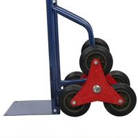 Chariot utilitaire à 6 roues en acier robuste, chariot à main pour monter les escaliers, plateforme de transport, déplacement, OEM personnalisable, garantie 1 an