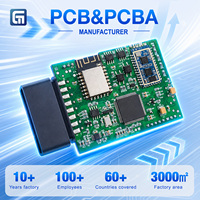 Fabricación Profesional de PCB y PCBA OEM ODM, Escáner de Diagnóstico Automotriz OBD2, PCBA con WiFi, Lector de Códigos de Error para Automóviles