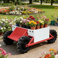 Véhicule tout-terrain télécommandé pour chantier de construction, véhicule logistique sans pilote, véhicule intelligent à suivi automatique
