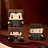 Vente en gros de figurines d'action en PVC authentiques Popmart Harry CUBE 3 Potter Series, jouets tendance, cadeau, lot de 9 figurines mystères 1/72
