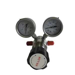 Régulateur de pression en acier inoxydable SS 316L pour gaz haute pression, prix d'usine