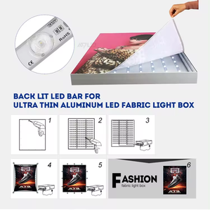 Barra de Luz LED Rectangular ADLED de 12W y 1000 Lúmenes con Control de Atenuación, 24V SMD 3030/2835, 12PCS/M, Certificación CE RoHS - Product Image 4