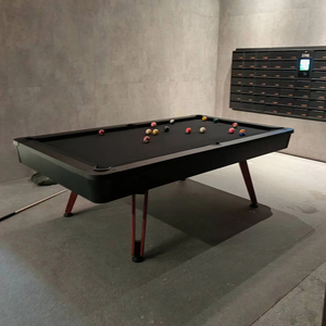 Naipni Tùy Chỉnh Màu Sắc Độ Bền Cao Ván Mdf 7ft/8ft/9ft Hồ Bơi Bàn Bida Bao Gồm Phụ Kiện Kim Loại + Gỗ Chân - Product Image 1