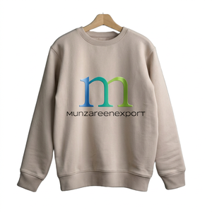 เสื้อสเวตเชิ้ตซิปหนึ่งในสี่ตัวแบบหนา สีพื้น ผ้า TC เบลนด์ สำหรับผู้ชาย เสื้อผ้าลำลองพรีเมียมสำหรับผู้ชาย - Product Image 5