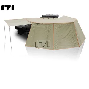 กันสาดคาราวานสำหรับรถมอเตอร์ไซด์อลูมิเนียม,หลังคารถบ้านรับน้ำหนักได้เยอะสำหรับเต็นท์ผ้าใบออนซ์สะพานเมอริ - Product Image 1