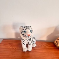 Peluche Tigre Artificiel en Promotion, Jouet en Peluche Doux pour Enfants, Peluche Tigre Lavable