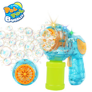 TOLTOLBUBBLES Großhandel Unisex Outdoor Kids Toy Automatische Electric16-Hole Leuchten Kunststoff <span class=keywords><strong>Bubble</strong></span> Gun Blows Bubbles Continuous - Product Image 3