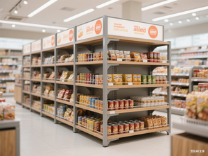 Estantería Metálica Moderna de Doble Cara 2021 para Supermercado y Exhibición de Juguetes, Resistente, de Moda y Usada - Product Image 6