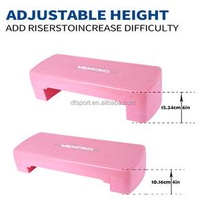 Nhỏ gọn nhà phòng tập thể dục Cardio workout <span class=keywords><strong>Stepper</strong></span> có thể điều chỉnh chiều dài Aerobic tập thể dục bước nền tảng ABS Vật liệu nhà Máy Giá Tính năng - Product Image 3