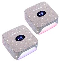 2025 S50 54W nouveauté capteur automatique Uv Led sans fil en forme de coeur polonais Rechargeable Gel séchage lampe à ongles
