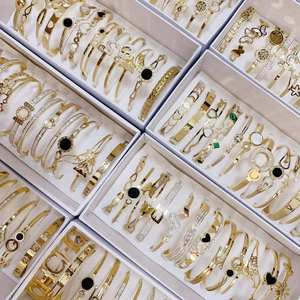 סיטונאי תכשיטים אופנה תכשיטים סגנונות אקראיים צמיד נירוסטה - Product Image 4