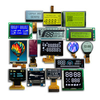 Écran LCD numérique à segments FSTN monochrome 128x64 points, écran graphique COG LCD 16x2, écran LCD VATN, écran LCD numérique à 7 segments personnalisé