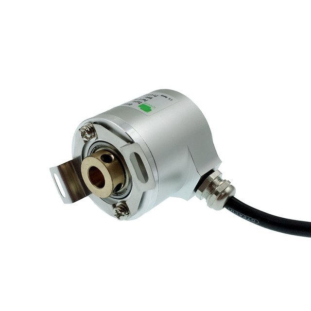 GSK 1024 Ppr ABZ Phase Half Empty Encoder Diameter 38mm Hollow Shaft 8mm Type Optical Incremental Rotary Encode 1024 Pulse
