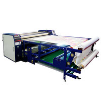 Presse à chaud automatique à rouleaux grand format 1.7m pour tissu, textile, impression, transfert de t-shirt, nouvel équipement de sublimation