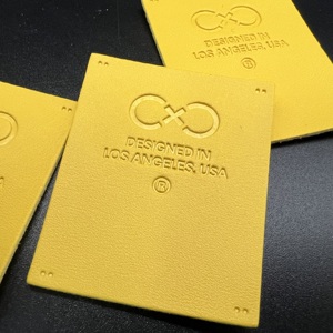 Tùy Chỉnh 3D Da Dập Nổi Nhãn Sang Trọng Dập Nổi Thẻ Thân Thiện Với Môi Dập Nóng Phụ Kiện Thời Trang Cho Quần Áo & Túi Xách - Product Image 2