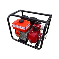 Pompe à eau haute pression anti-incendie à moteur à essence avec pompe à haute levée de 2 pouces